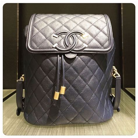 Chanel Filigree CC Backpack 